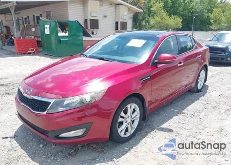 2012 Kia Optima Ex z USA, uszkodzony, nr VIN 5XXGN4A77CG034698